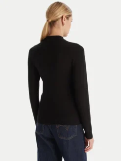ACCESS FASHION Golf 54-8074 Czarny Slim Fit