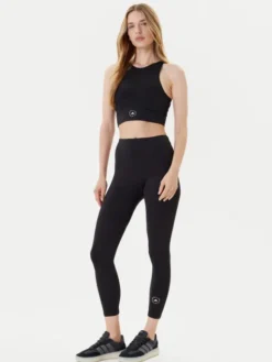 adidas by Stella McCartney Biustonosz sportowy Training JW4545 Czarny