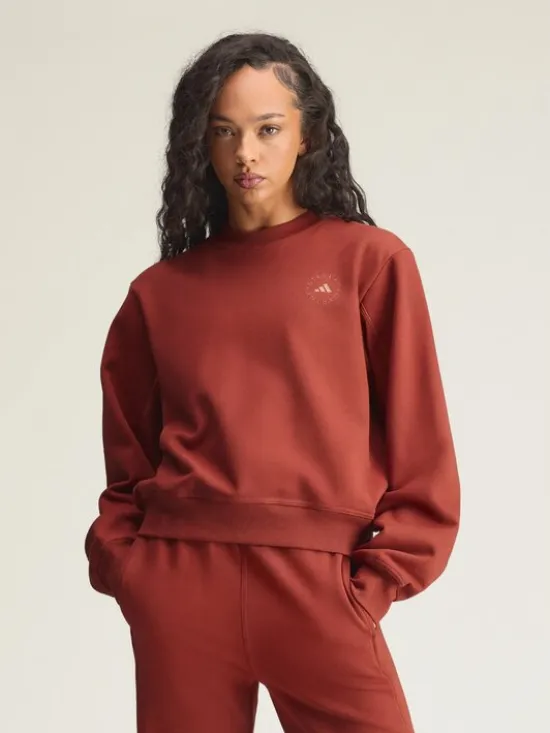 adidas by Stella McCartney Bluza by Stella McCartney Regular Czerwony Regular Fit