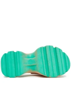 adidas by Stella McCartney Klapki Clogs JH8952 Zielony