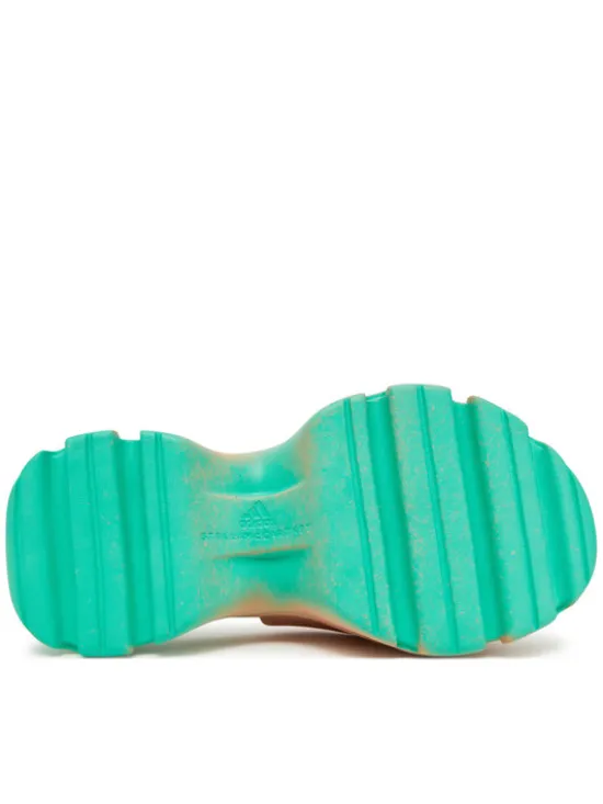 adidas by Stella McCartney Klapki Clogs JH8952 Zielony