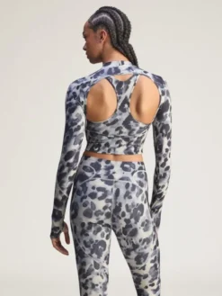 adidas by Stella McCartney Koszulka techniczna 161717 Beżowy Slim Fit