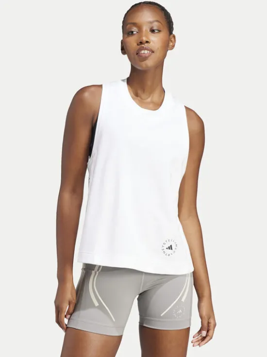 adidas by Stella McCartney Top IB6858 Biały Regular Fit