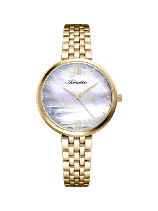 Adriatica Zegarek A3760.118WQ Złoty