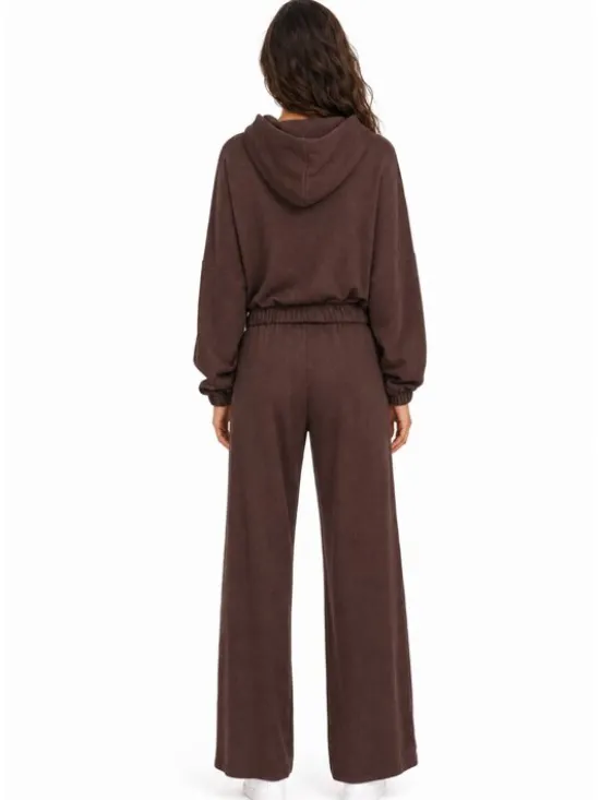 Agatha Studio Dres A26SS-KA-K04 Brązowy Oversize