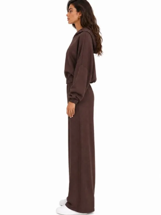 Agatha Studio Dres A26SS-KA-K04 Brązowy Oversize
