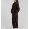Agatha Studio Dres A26ZS-KA-K53 Brązowy Classic Fit