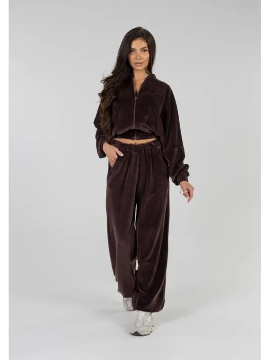 Agatha Studio Dres A26ZS-KA-K53 Brązowy Classic Fit