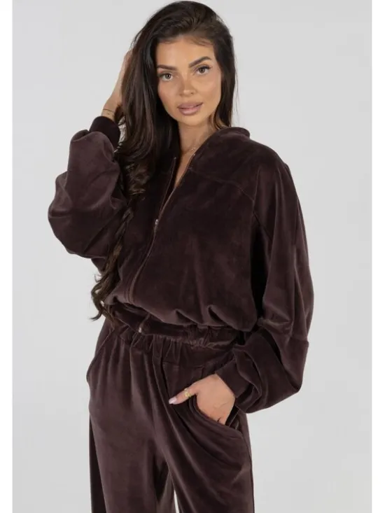 Agatha Studio Dres A26ZS-KA-K53 Brązowy Classic Fit