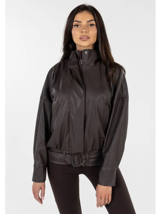 Agatha Studio Kurtka przejściowa A26ZS-5X-K02 Brązowy Classic Fit