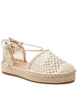 Aldo Espadryle Picot 13573899 Beżowy
