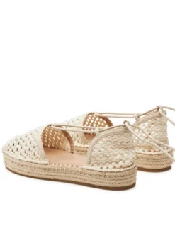 Aldo Espadryle Picot 13573899 Beżowy