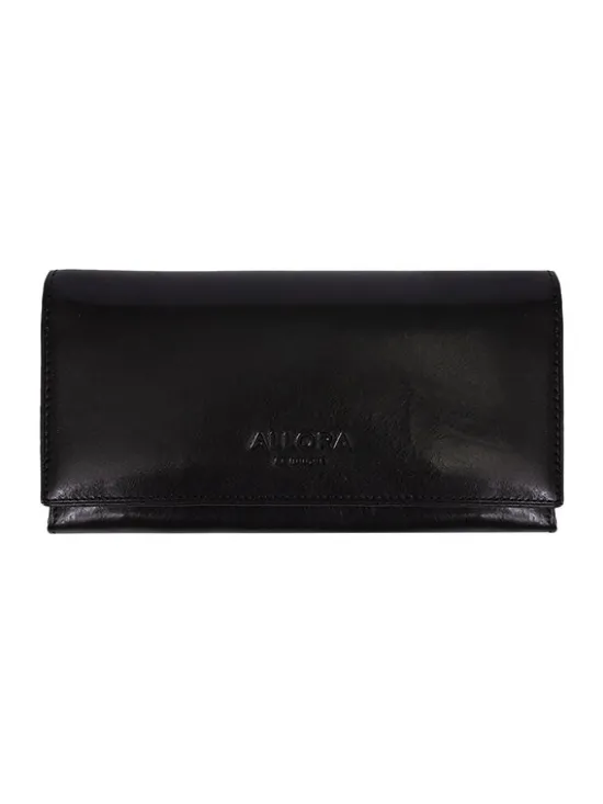 ALLORA BE UNIQUE Portfel BLACK Czarny
