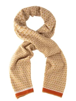 ALLORA BE UNIQUE Szalik m06sz026 Beżowy