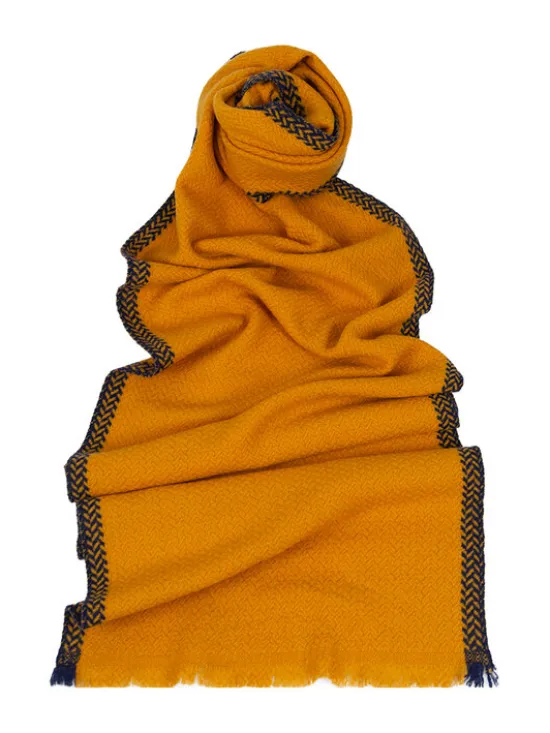 ALLORA BE UNIQUE Szalik m06sz021 Żółty