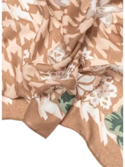 ALLORA BE UNIQUE Szal 100% viscose Beżowy