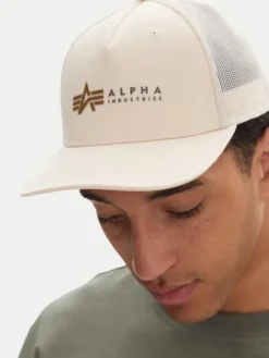 Alpha Industries Czapka z daszkiem AI.106901-578 Écru