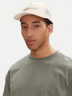 Alpha Industries Czapka z daszkiem AI.106901-578 Écru
