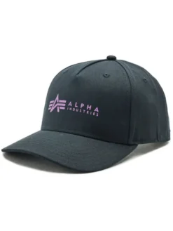 Alpha Industries Czapka z daszkiem 126912 Czarny