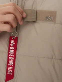 Alpha Industries Kamizelka 118109 Beżowy Regular Fit