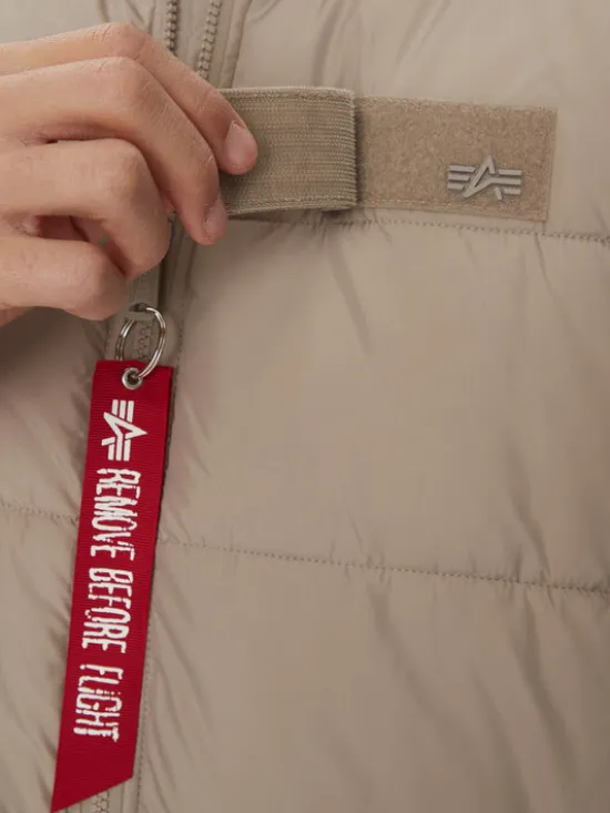 Alpha Industries Kamizelka 118109 Beżowy Regular Fit