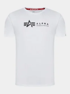 Alpha Industries Komplet t-shirtów Alpha Label T 118534 Czarny Regular Fit