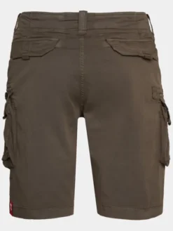 Alpha Industries Szorty materiałowe Crew 176203 Szary Slim Fit