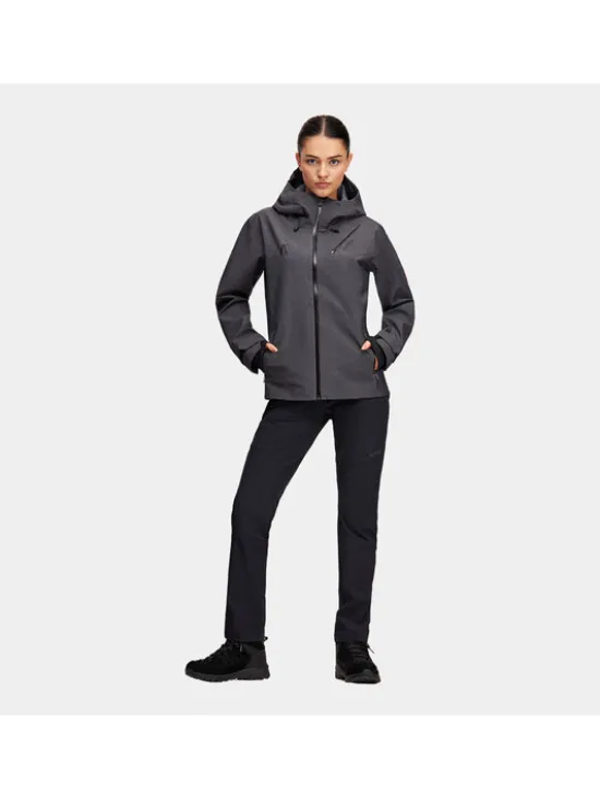 Alpinus Kurtka hardshell Gingera Czarny Regular Fit