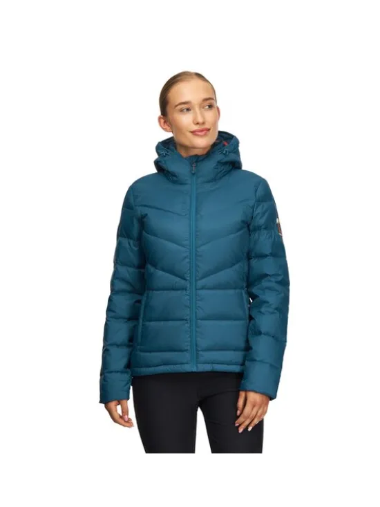 Alpinus Kurtka puchowa Cortina Niebieski Slim Fit