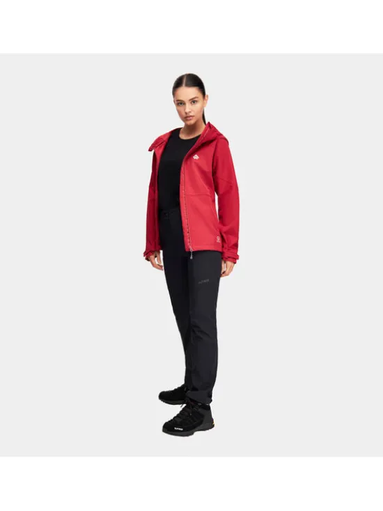 Alpinus Kurtka softshell Majadita Czerwony Reglan Fit