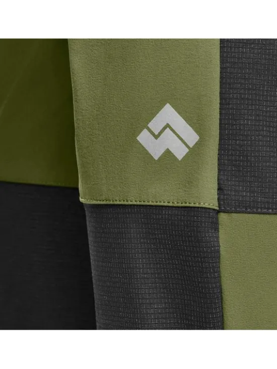 Alpinus Spodnie outdoor Dekan Zielony Regular Fit