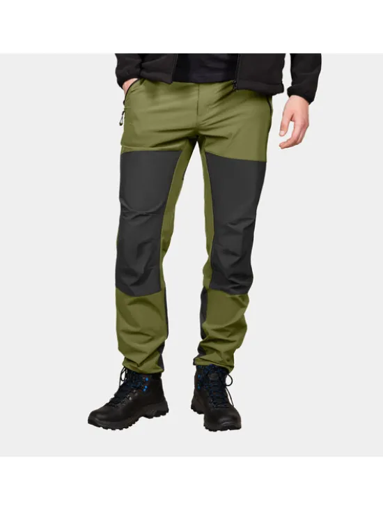 Alpinus Spodnie outdoor Dekan Zielony Regular Fit
