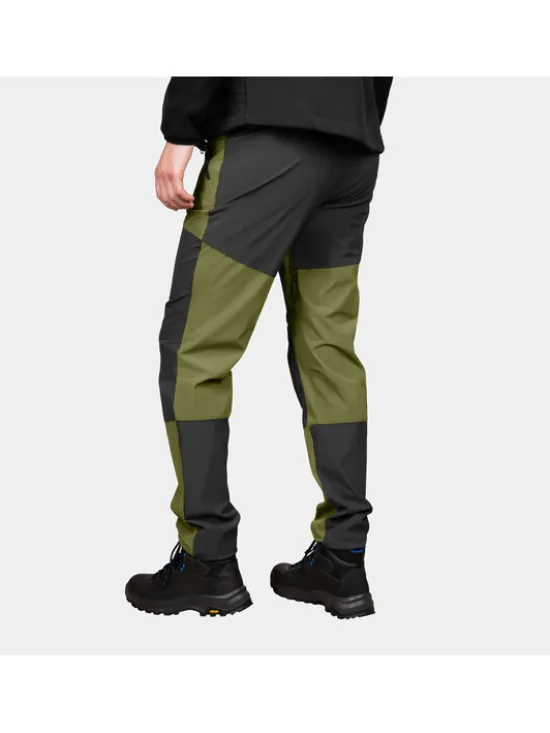 Alpinus Spodnie outdoor Dekan Zielony Regular Fit