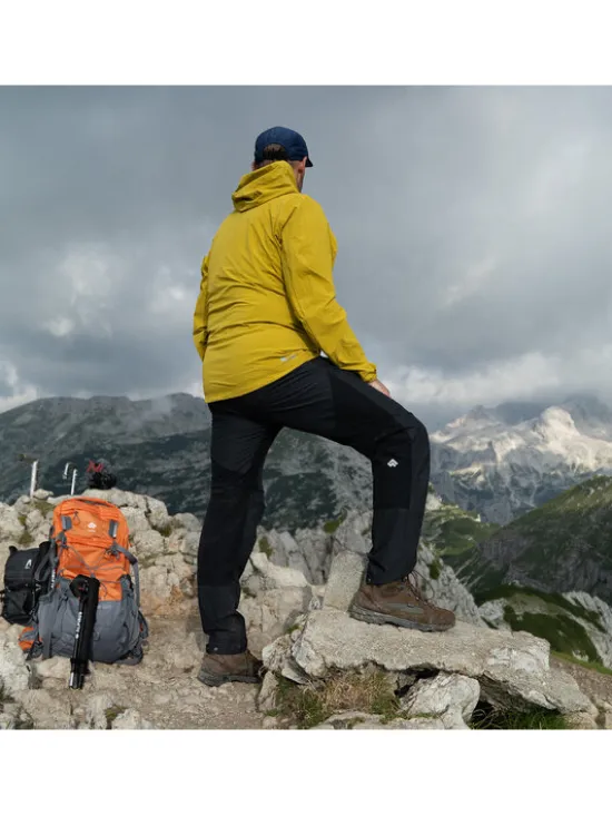 Alpinus Spodnie outdoor Gisarak Czarny Regular Fit
