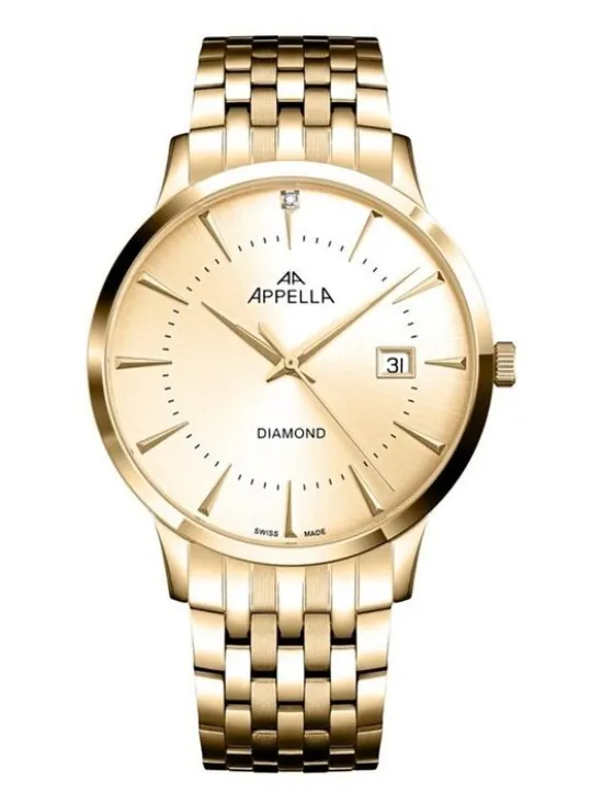 Appella Zegarek L12003.1191DQ Złoty