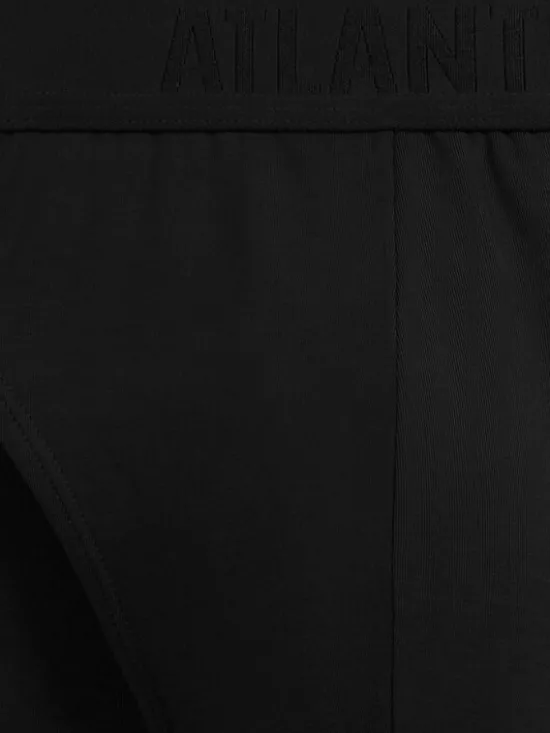 Atlantic Slipy pima cotton Czarny
