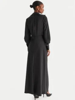 Babylon Sukienka wieczorowa ED0764 Czarny Regular Fit