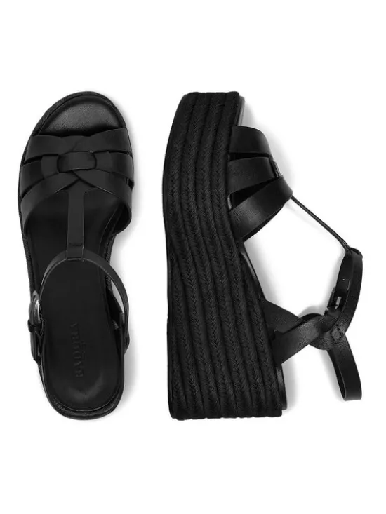Badura Espadryle EO-AMARI-LT0228-26-805 Czarny