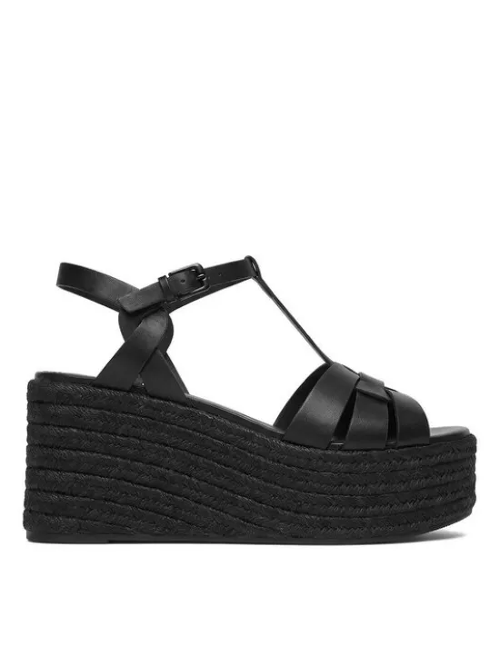 Badura Espadryle EO-AMARI-LT0228-26-805 Czarny