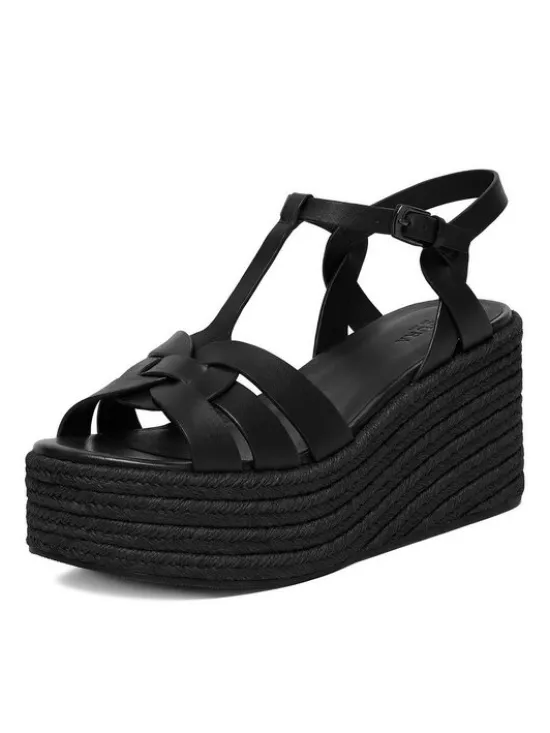 Badura Espadryle EO-AMARI-LT0228-26-805 Czarny