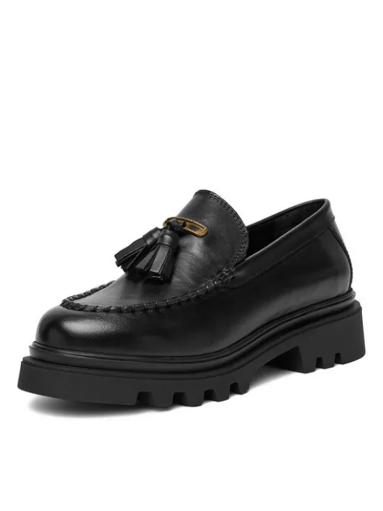 Badura Loafersy EO-AUBRE-01 Czarny