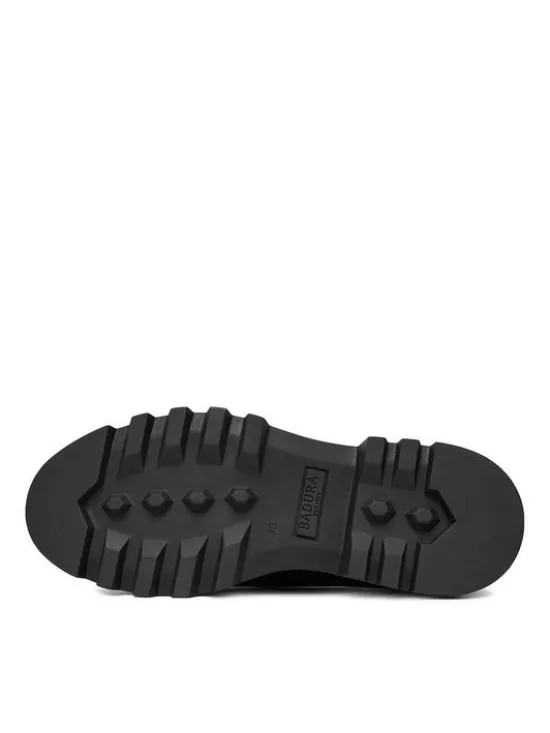 Badura Loafersy EO-AUBRE-01 Czarny