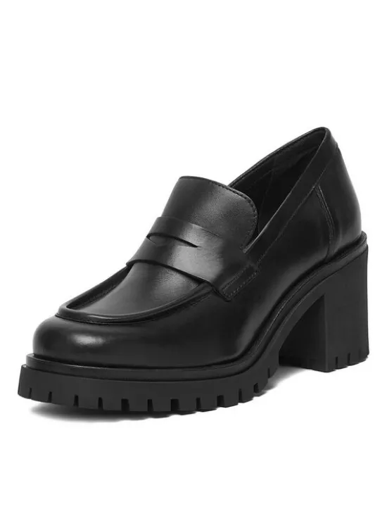 Badura Loafersy GATE-25820LM Czarny