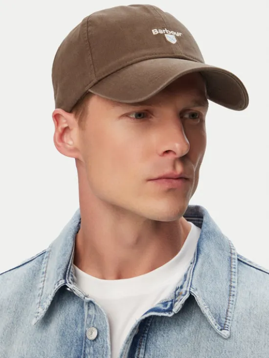 Barbour Czapka z daszkiem Cascade MHA0274OL51 Zielony