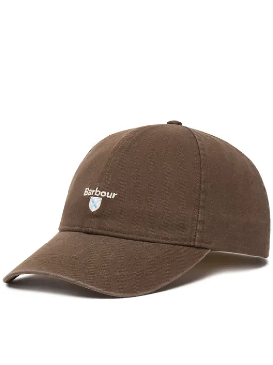 Barbour Czapka z daszkiem Cascade MHA0274OL51 Zielony