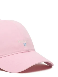 Barbour Czapka z daszkiem Cascade MHA0274PI51 Różowy