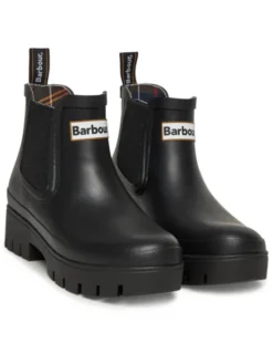 Barbour Kalosze Halton LRF0100BK11 Czarny