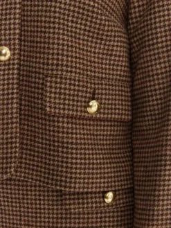 Barbour Marynarka LTA0126BR51 Brązowy Regular Fit