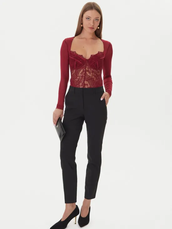 Bardot Body Farrah Lace 51150TB3 Bordowy