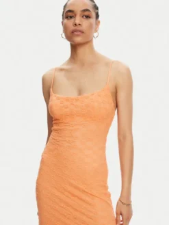 Bardot Sukienka koktajlowa Adoni 57998DB1 Pomarańczowy Regular Fit